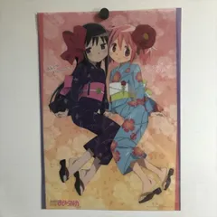 X102 ◆未開封品 魔法少女まどかマギカ　ほむら　まどか A3サイズ クリアポスター