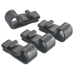 【特価】OHM 08-1027 SL-P007-K2 4個入 ヘッドライト用 ヘルメット取付けパーツ オーム電機