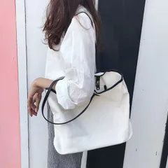 バッグ 大容量 大きめ 帆布 バッグ キャンバス キャンパス トートバッグ 通勤 通学 軽い A４ 肩掛け シンプル おしゃれ ナチュラル 韓国
