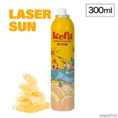 [レーザーサン] ケフィ 泡スプレー バブルクレンザー 300ml ( Kefii お風呂 おもちゃ makuake マクアケ お風呂あそび お風呂でお絵かき 泡風呂 全身洗える ベビーシャンプー ボディソープ )