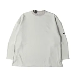N.HOOLYWOOD エヌハリウッド カットソー サイズ:38 22AW ハニカムサーマル ロングスリーブ カットソー LONG SLEEVE T-SHIRT トップス Tシャツ 長袖 ドロップショルダー ボックスシルエット 裏起毛 グレー 日本製のサムネイル