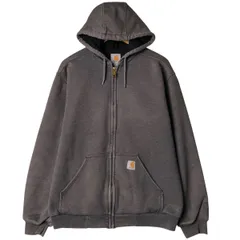 古着 カーハート Carhartt RAIN DEFENDER スウェットフルジップパーカー メンズS相当/eaa575469