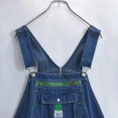 90s LIBERTY リバティ デニム オーバーオール ヴィンテージ ブルー ワーク 作業着 ビンテージ USA アメリカ古着 メンズW40インチ相当