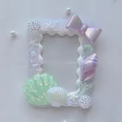 ホイップデコ　トレカケース「パープル×グリーン」