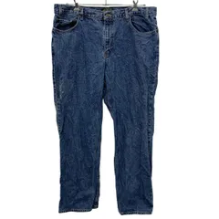 Eddie Bauer デニムパンツ W42 インディゴブルー エディーバウアー ジップアップ アメカジ ジーンズ 古着卸 アメリカ仕入 2508-61のサムネイル