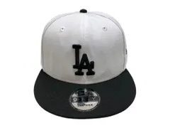 NEWERA (ニューエラ) ロサンゼルス・ドジャース LA スナップバッグ キャップ 9 TWENTY 帽子 ブラック ホワイト メンズ/091
