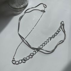 chain combination choker _チェーン コンビネーション チョーカー