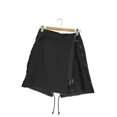 サカイ Sacai ストライプ切替 デニム地ドッキングラップスカート レディース JPN：1 