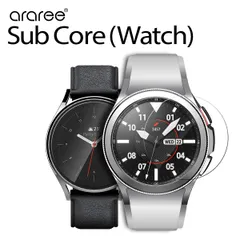 Galaxy Watch4 Classic 42mm ガラスフィルム 抗菌 9Hガラス 指紋 防止 保護 フィルム 透明 保護ガラス ギャラクシーウォッチ4 クラシック araree Sub Coreのサムネイル
