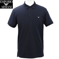 新品 エンポリオ アルマーニ ポロシャツ メンズ 半袖 ネイビー EMPORIO ARMANI BEACHWEAR EM001380 AF12331 UB102