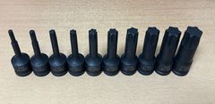 インパクト対応☆トルクス10点セット☆T30.T40.T45.T50.T55. T60. T70. T80. T90. T100☆1/2