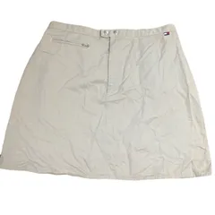 トミーヒルフィガー　スカート　ベージュ　12 Mサイズ　US古着　レディース　90s