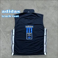 adidas アディダス 90s トラックベスト スリーストライプ 万国旗タグ