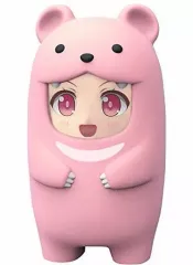 【中古】フィギュア ねんどろいどもあ きぐるみフェイスパーツケース (ピンクくま)
