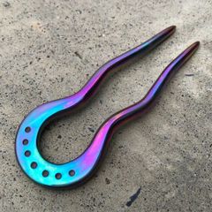 titanium hair sticks 7dot “aurora” オーロラかんざし 簪 ヘアスティック