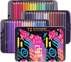 色鉛筆 72色 油性色鉛筆 子供と大人の塗り絵 色鉛筆セット プロソフト芯色鉛筆 メタル収納ケース いろえんぴつ プレゼント  c-114