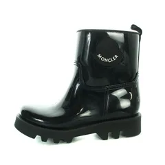 MONCLER 黒 レインブーツ　長靴　36 最終値下げ 117617.jpg
