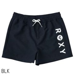 【BLK】ロキシー Roxy キッズ　MINI LUNCH CALM SHORTS ボードショーツ 子ども服