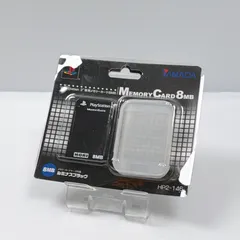 新品 プレステ2 プレイステーション2 メモリーカード 8MB ルミナスブラック HORI ホリ PlayStation2 Memory card