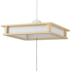 【 新品 未開封 】   オーム電機 LED照明 和風ペンダントライト 6畳 昼光色 LT-W32D6G-W1 未使用 送料無料