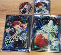 あんさんぶるスターズ！！(あんスタ) 天城 一彩 まとめ売り ステンドグラス 2 焦げた 3 花窓 バッジ 星の 星之所向 アクリル 缶バッジ