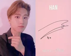 straykids ハン HAN 直筆サイン allin karma スキズ 2025年最新