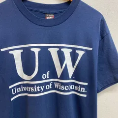 古着　L　フルーツオブザルーム 90s　カレッジ　半袖　Tシャツ　ヴィンテージ