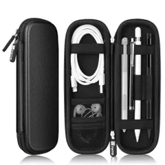 【新着商品】Pencil Pencil Pencil Pencil Pencil 用 世代 第1/2 Apple Apple Apple 収納 / (USB-C) Pro/Apple ゴムバンド固定 紛失防止ポケット 保護ケース(1ブラック) 高級EVAハード