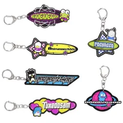【中古】キーホルダー 全6種セット 「はぴだんぶい Y2K風ラバーキーホルダー」