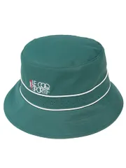 le coq sportif  (ルコックスポルティフ) GOLF 総柄 ロゴ リバシーブル ハット