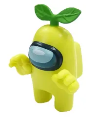 【中古】トレーディングフィギュア クルー(Plant Hat) 「Among Us-アモングアス- ミニフィギュア シリーズ1」