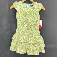 送料無料 zunie ズーニー キッズドレス 6サイズ 約120cm SAGE FLORAL 女の子 ワンピース ITEM56110/59796 在★9