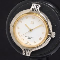 ☆超美品！箱付 稼働 ジバンシイQZホワイト文字盤 レディース腕時計