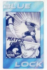 【中古】キャラカード 雷市陣吾＆マルク・スナッフィー 「ブルーロック展 トレーディングクリアカード」