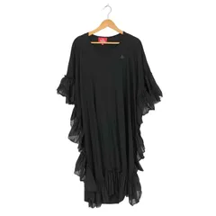 ヴィヴィアンウエストウッドレッドレーベル Vivienne Westwood RED LABEL フリルブロッキングワンピース レディース  00のサムネイル