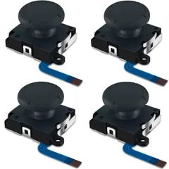 【人気商品】SensaBliss For switch joy-con 修理 Switch用 修理ツール 右／左 センサーアナログジョイスティックSwitch用NS Joy-con対応 スイッチパーツ switch用ジョイコン交換対応 3Dアナログレバー 4個