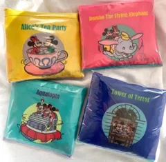 ディズニー　エコバッグ　カプセルトイ  エコバッグ  4種セット新品