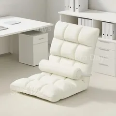 ソファ 一人掛け 1人用 座椅子 ハイバック シンプル おしゃれ インテリア 北欧 省スペース リクライニング 畳 ホワイト グレー 42×45×45cm