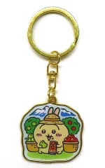 【中古】キーホルダー うさぎ(りんご) ダイカットキーホルダー 「ちいかわ なんか小さくてかわいいやつ」 青森限定のサムネイル