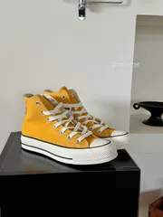 【今日特価】Converse Chuck Taylor All Star 1970s ハイカット カンバスシューズ（イエロー）！送料無料！在庫限定のお得な価格です！