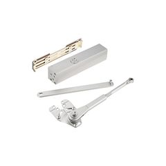 リョービ(Ryobi) スチールドア 万能取替え用 ドアクローザー S-203P シルバー
