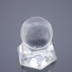 天然本水晶 丸玉 23.1g 25.5mm 天然石・置物　厄除け 浄化 クリスタルスフィア