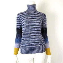 【極美品】MISSONI ヴィンテージ ジグザグクルーネックニット ボーダー 極美品】MISSONI ヴィンテージ ジグザグクルーネックニット