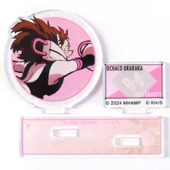 【中古】アクリルスタンド・アクリルパネル 麗日お茶子(半身) 「僕のヒーローアカデミア THE MOVIE ユアネクスト トレーディングパーツ付きアクリルスタンド」 劇場グッズ