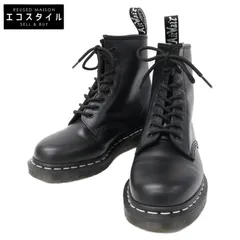 Dr.Martens ドクターマーチン 【美品】1460WS 日本限定 ホワイトステッチ 8ホールブーツ/ UK6