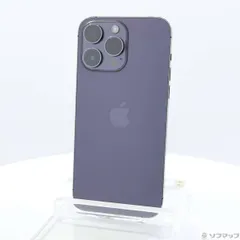 iPhone14 ProMax 1TB 中古即配　MQ9N3J/A SIMフリー 中古】iPhone14 Pro Max 1TB ディープパープル MQ9N3J／A SIM