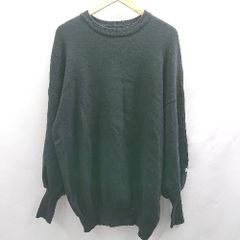 ◇ ⊇ amerge アメルジュ ハイゲージ 長袖 ニット サイズM ブラック系 レディース E 【1503310014327】