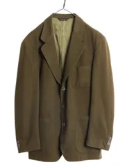 【お得なクーポン配布中!】 90s USA製 バナナリパブリック メルトン テーラード ジャケット メンズ M 古着 90年代 オールド BANANA REPUBLIC ウール ブレザー オリーブ