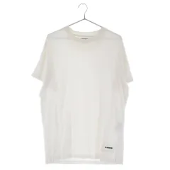 JIL SANDER (ジルサンダー) ロゴパッチ付き オーガニックコットン T