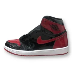 国内正規 新品 NIKE AIR JORDAN 1 RETRO HIGH OG パテント ジョーダン1 ブレッド スニーカー 555088-063  27.5cm 85473A1